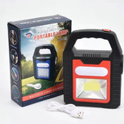 Solar COB Camping Light USB Portable