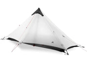 FLAME'S CREED Lanshan 1 Person Oudoor Ultralight Camping Tent Single Man 3 Season Professional 15D Silnylon Rodless Tent