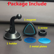 New Carbon Fiber Magnetic Holder Car Phone Holder Stand Mount Display Bracket Stand Support 360 Rotatable Car Holder Magnetic
