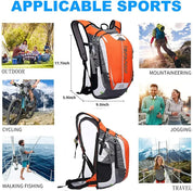 18L Ultralight Outdoor Sports Backpack for Climbing, Hiking, Running, Cycling, Hydration, Waterproof