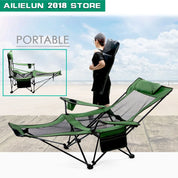 outdoor furniture chair foldable stool folding stool sillas camping foldable chair  muebles Folding Camping Chair with Footrest