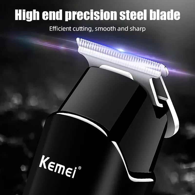 KEMEI Hair Trimmer for Men, Rechargeable Hair Clippers, Beard Trimmer, Home Haircut Kit, Cordless Barber Grooming Sets