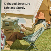 BISINNA Folding Chair Ultralight Detachabl Portable Camping Chair Fishing Chiar for Camping and Tourism Hiking Picnic Seat Tools