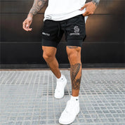 2 In 1 Running Shorts Men 2022 Gym Shorts Sport Man 2 In 1 Double-deck Quick Dry Fitness Pants Jogging Pants Sports Sweatpants