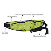 Waist Bag Running Bag Waterproof Sports Belt Gym Bag Portable Lightweight Hydration Belt Water Bottle Hip Waist Pack