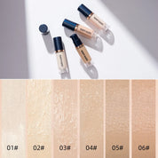 Waterproof Liquid Foundation BB Cream Base Primer Oil-Control F Whitening Moisturizing Concealer Contour Face Makeup Cosmetics