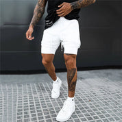 2 In 1 Running Shorts Men 2022 Gym Shorts Sport Man 2 In 1 Double-deck Quick Dry Fitness Pants Jogging Pants Sports Sweatpants