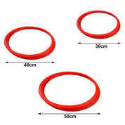 30cm 40cm Football Training Ring Round Speed Agility Training Ring Soccer Speed Agility Training Ring Gym Sports Agility Ring