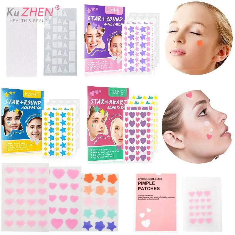 36/180Pc Acne Pimple Patch Sticker Waterproof Acne Treatment Pimple Remover Tool Blemish Spot Facial Mask SkinCare Hidden Pimple