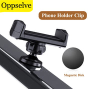 Universal Two-way Magnetic Suction Holder Gym Rotate Cellphone Mount Clip Mobile Navigation Car Bracket Portable Bathroom Stand