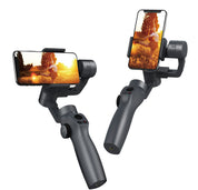 Anti-shake three-axis gimbal mobile phone stabilizer