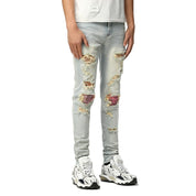 Worn Wash Color Slim Fit INS Jeans