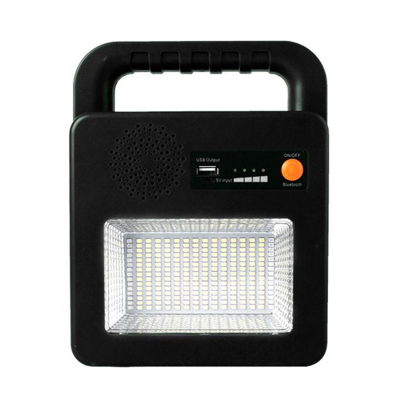 Solar Rechargeable Camping Outdoor Bluetooth Speaker Emergency Light